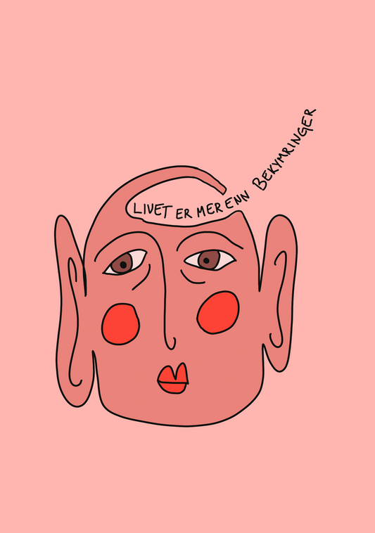 👜 Tote bag: Livet er mer enn bekymringer