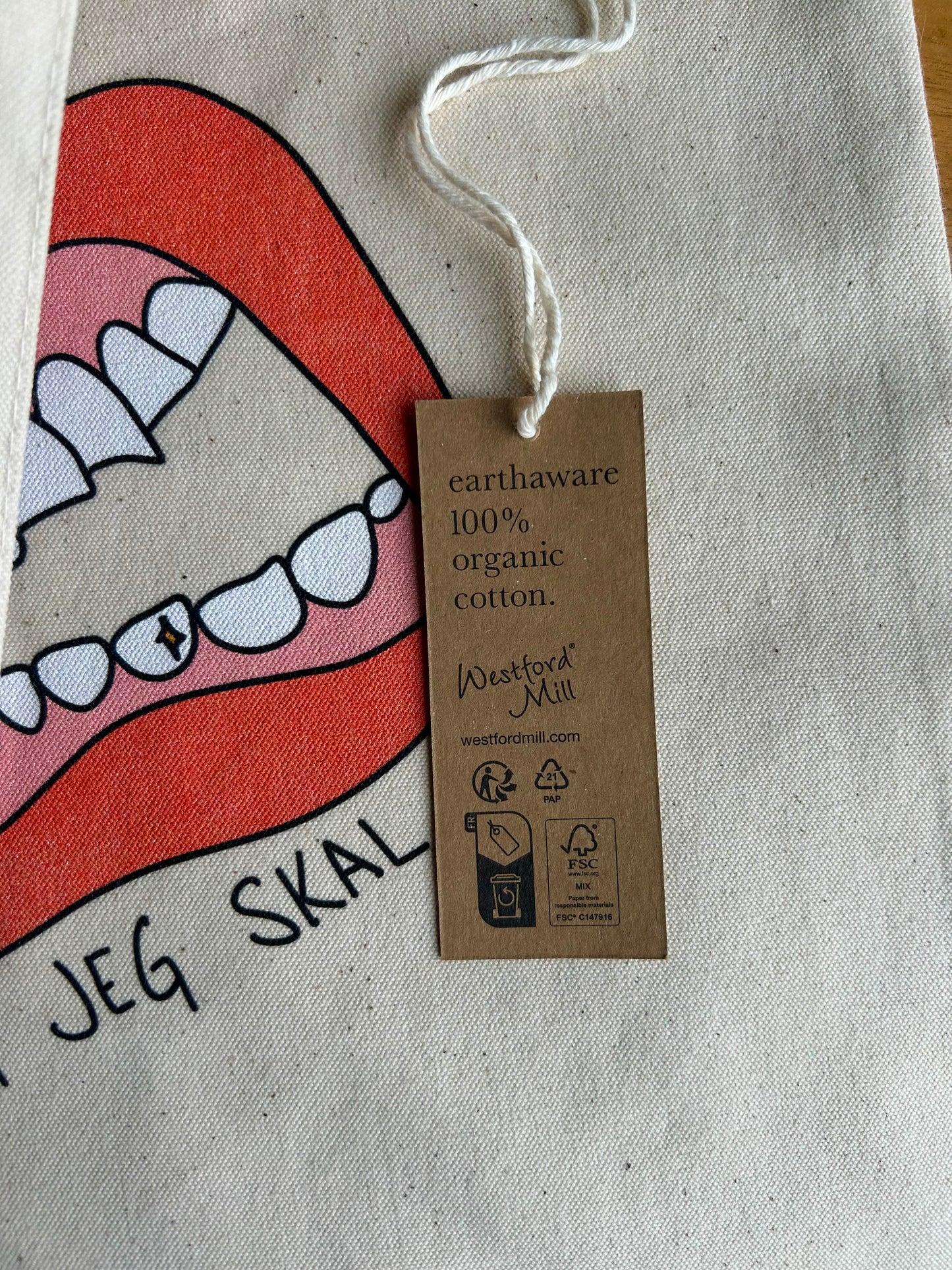 👜 Tote bag: Livet er mer enn bekymringer