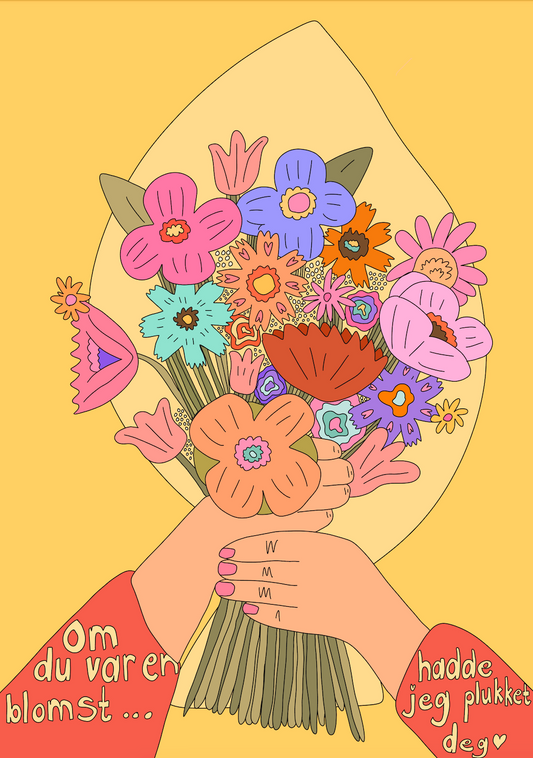 Om du var en blomst