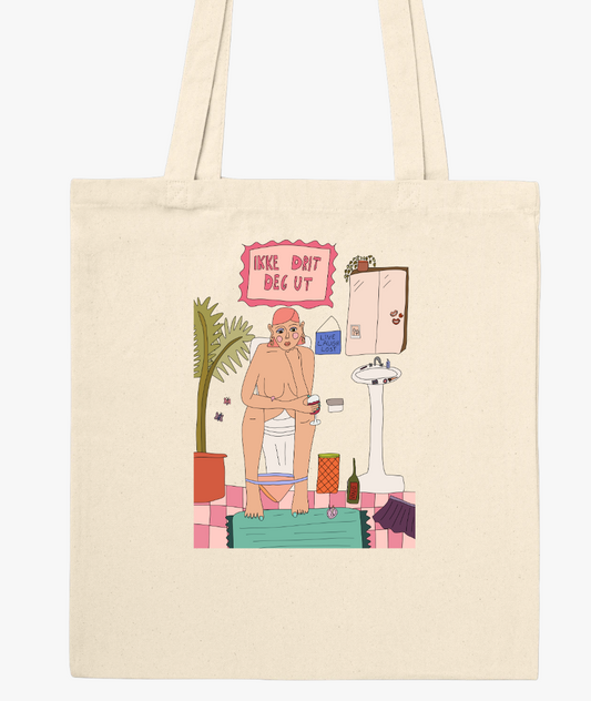 👜 Tote bag: Ikke drit deg ut