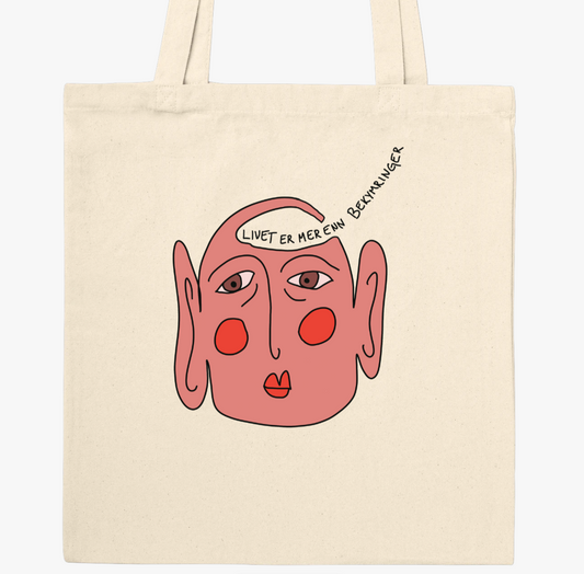 👜 Tote bag: Livet er mer enn bekymringer